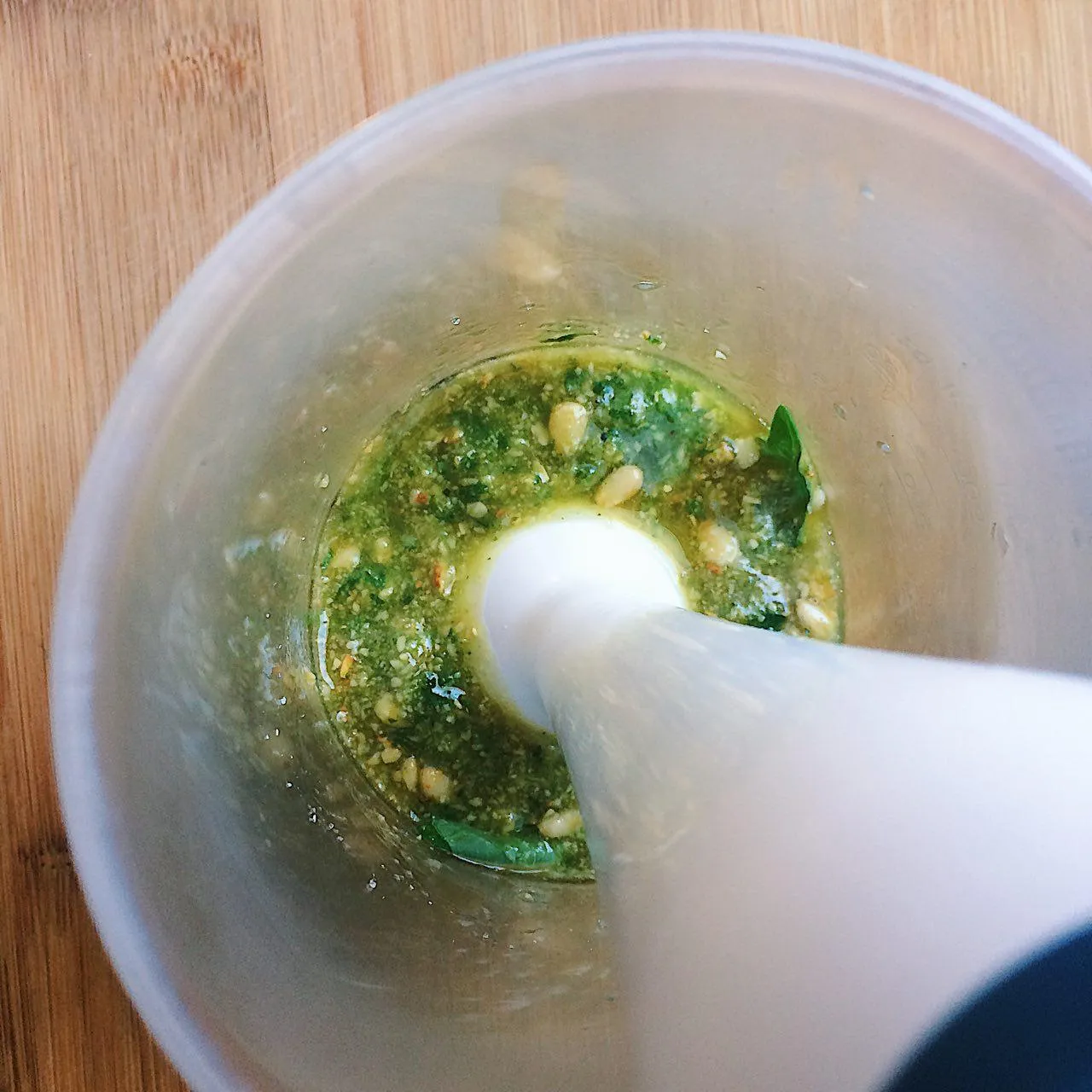 Пробить блендером