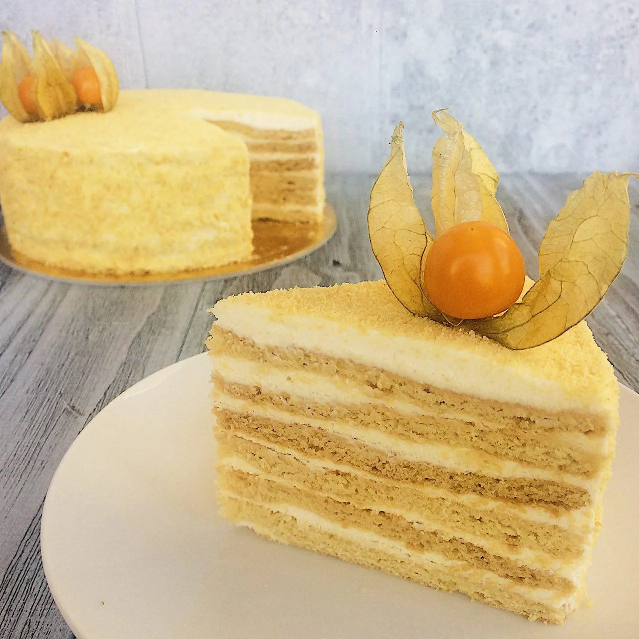 Коржи для медовика