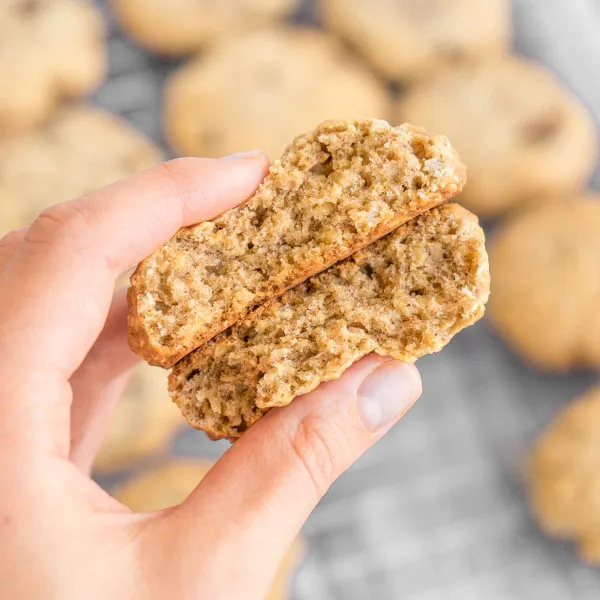 Мягкое овсяное печенье